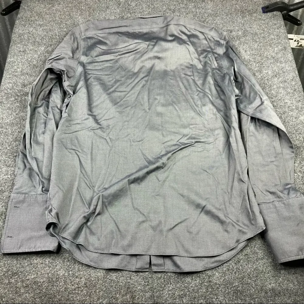 Banana Republic Non-Iron Tailored Slim Long‎ Sleeve 16.5 grey